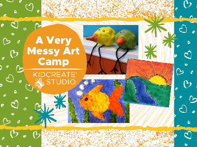 Kidcreate Studio - Eden Prairie. A Very Messy Weekly Class (4-9 Years)