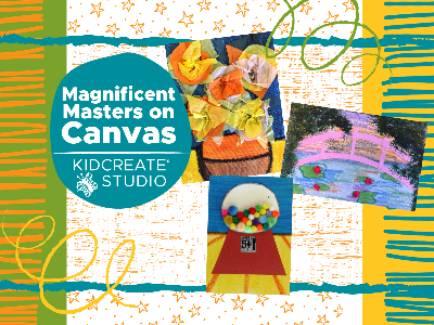 Kidcreate Studio - Newport News. Magnificent Masters on Canvas Camp (5-12 Years)